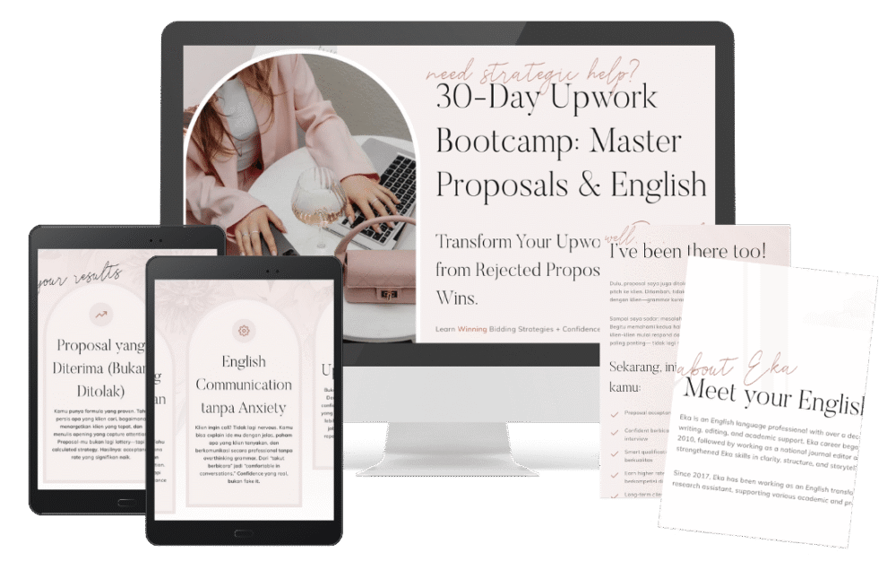 30-Day Upwork Bootcamp: Master Proposals & English