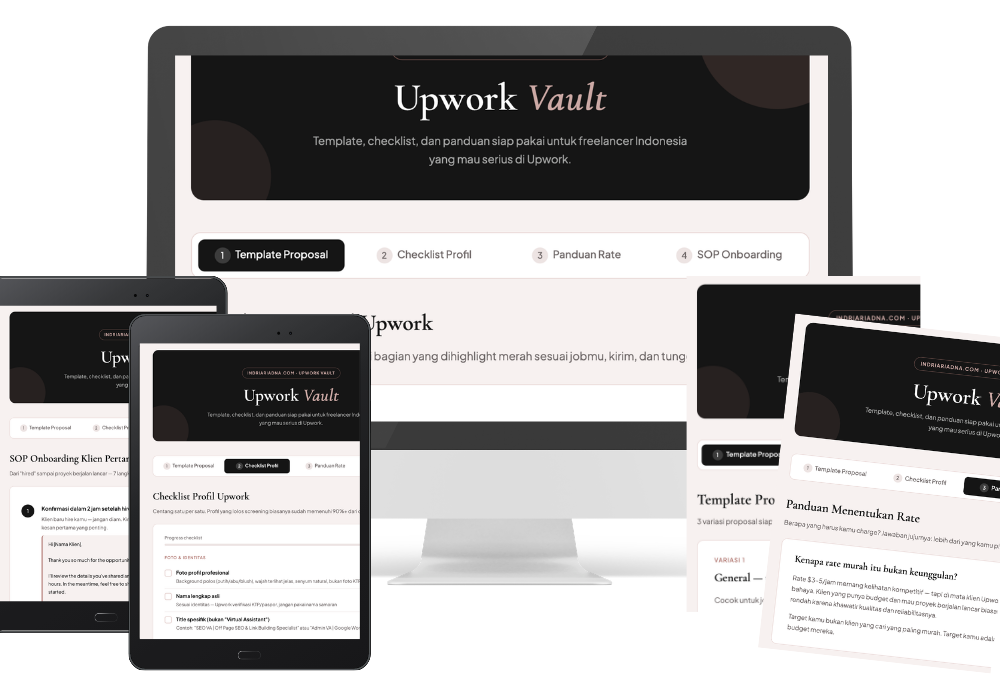 Upwork Vault Template