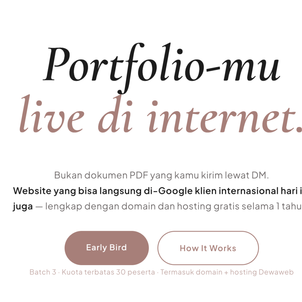 30 Day Portfolio Challenge Batch 3